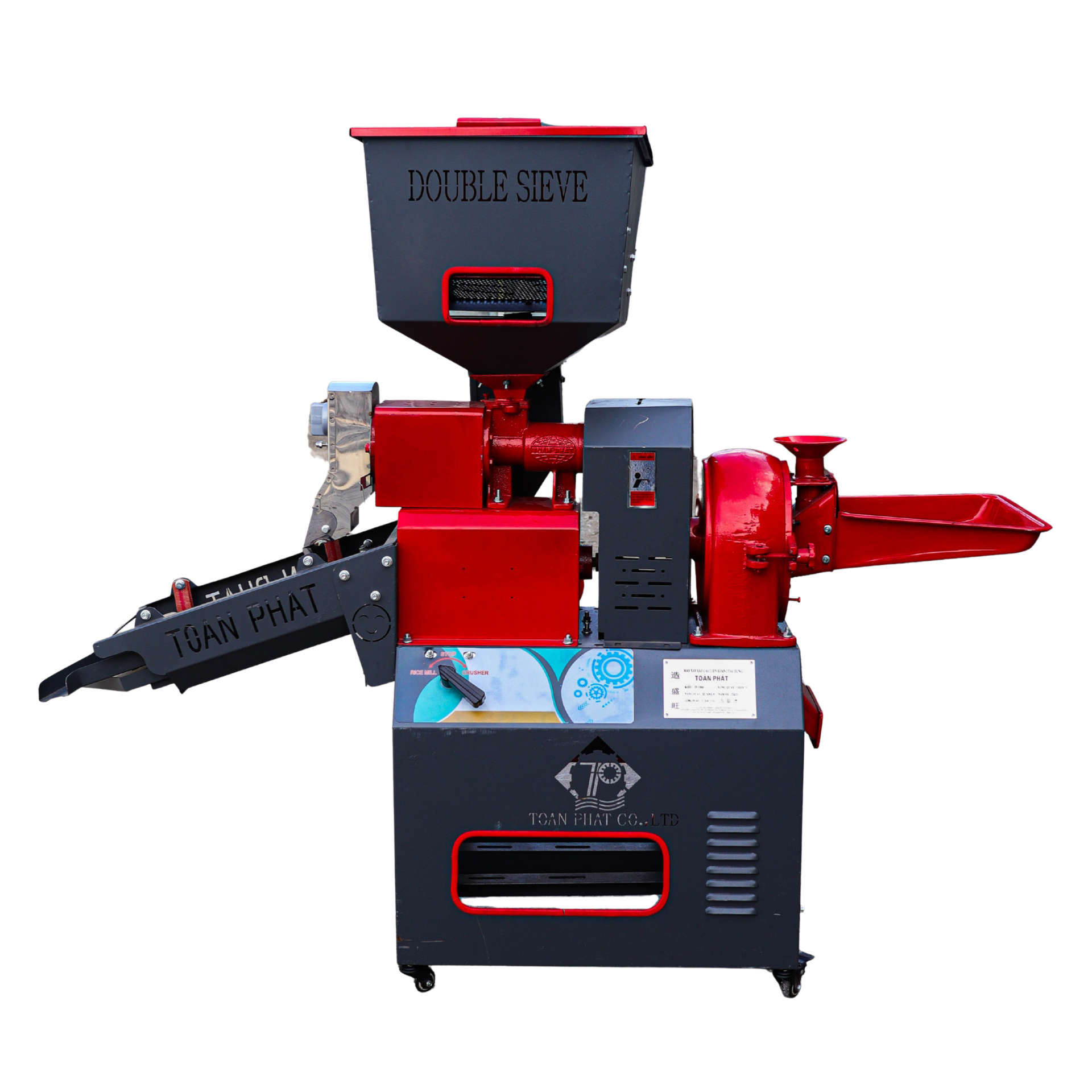 Máy xát nghiền 2 tác dụng TF1000